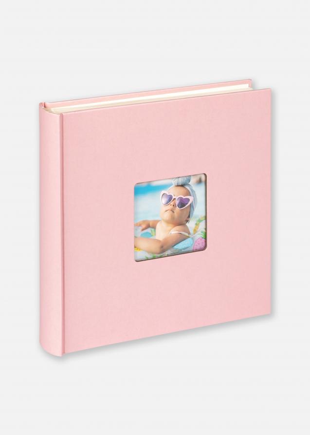 Walther Fun Babyalbum Roze - 30x30 cm (100 Witte zijden/50 bladen)