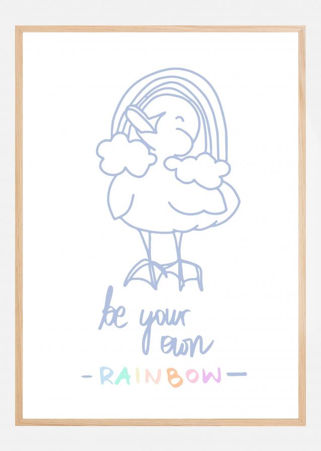 Bildverkstad Be Your Own Rainbow Poster