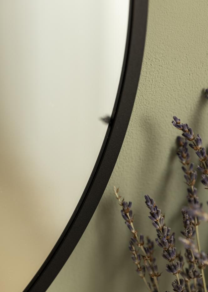 Artlink Ronde Spiegel Modern Zwart 51 cm 