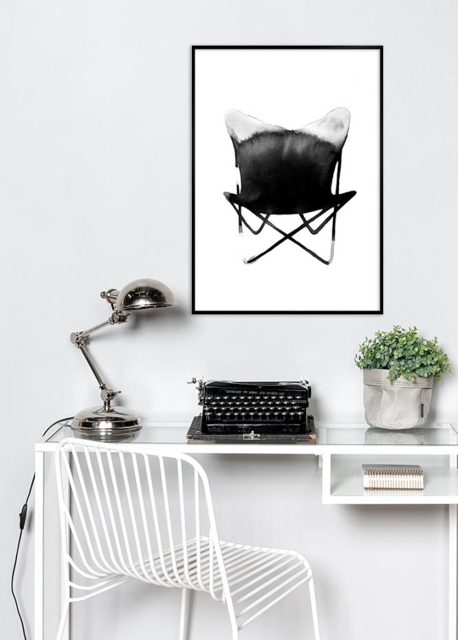 Magdaty Magdaty - Fladdermus / Butterfly chair Poster