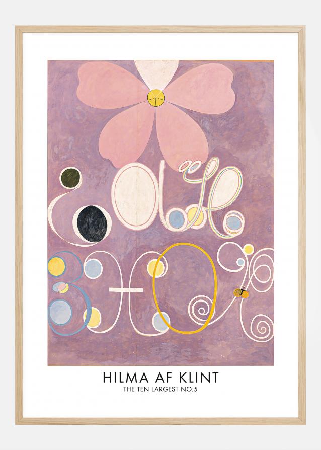 Bildverkstad Hilma af Klint - The Ten Largest No.5 Poster