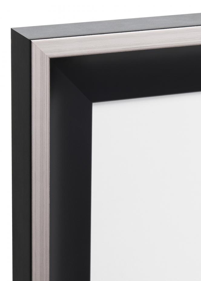 Galleri 1 Kader jaren Acrylglas Zwart-Zilver 70x100 cm