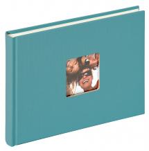 Walther Fun Album Turquoise - 22x16 cm (40 Witte pagina's / 20 bladen)
