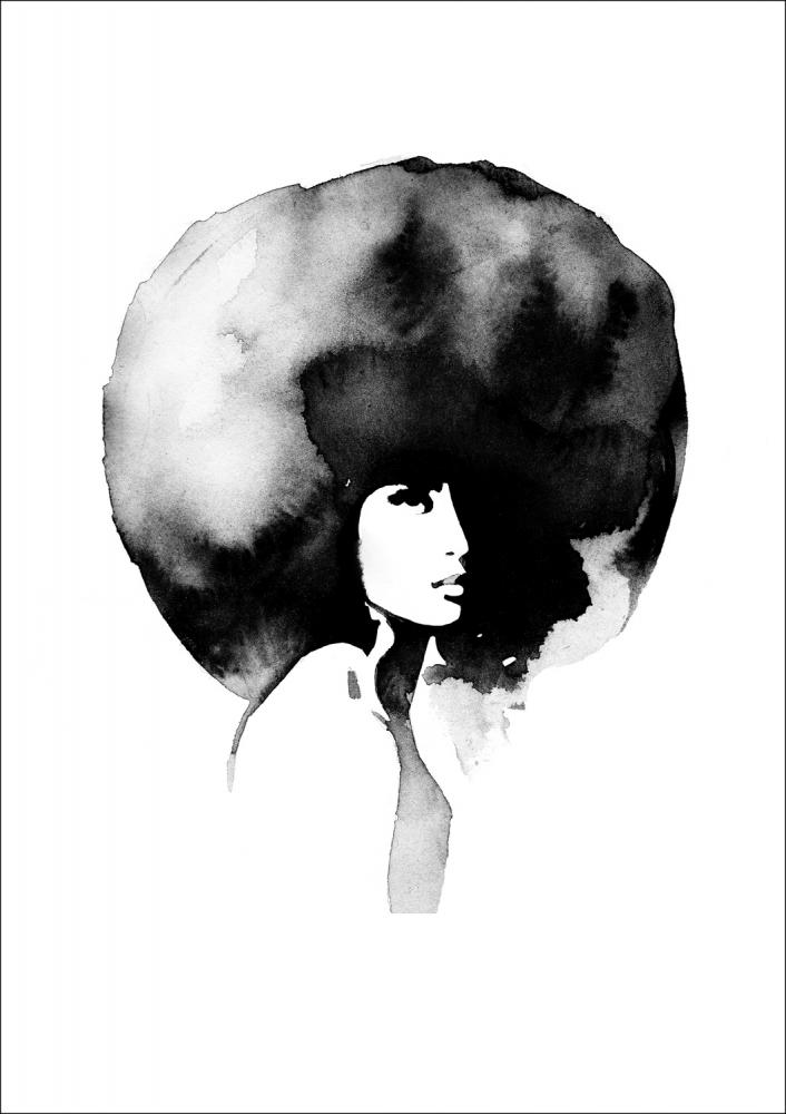 Magdaty Magdaty - Lady with big hair Poster