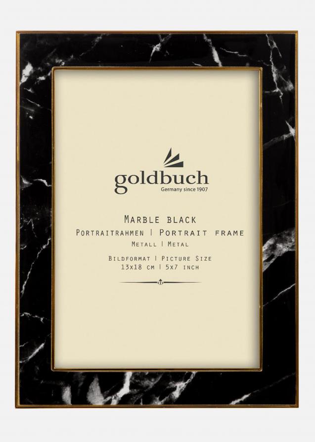 Goldbuch Kader Marble Zwart 13x18 cm