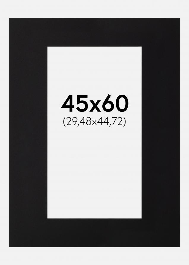 Artlink Passe-partout Zwart Standaard (Witte Kern) 45x60 cm (29,48x44,72)