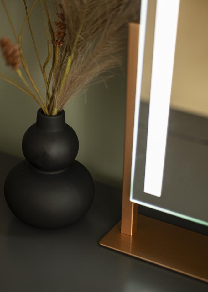 KAILA KAILA Make-up spiegel Stand LED Rosgoud 30x41 cm
