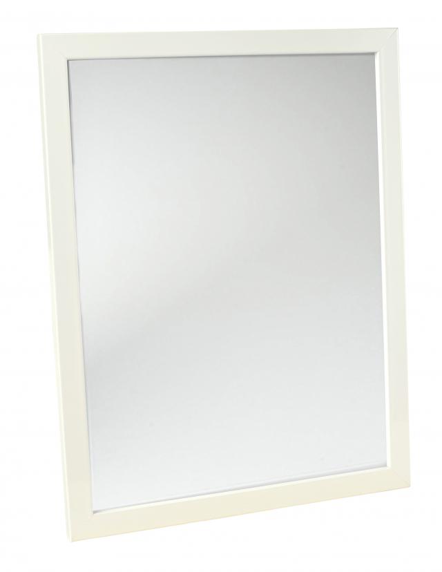 Spegelverkstad Spiegel White Wood Glossy - Eigen afmetingen