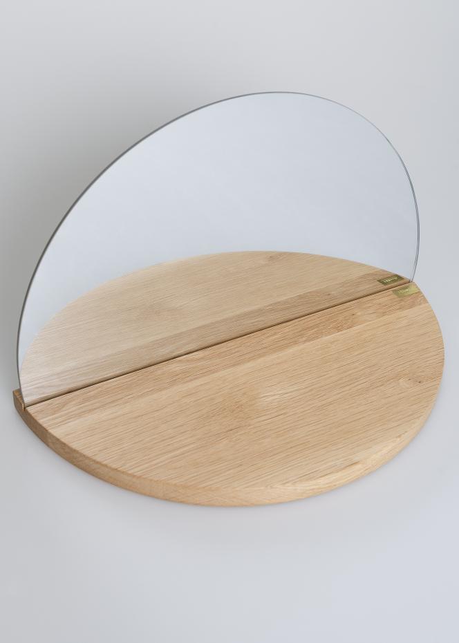 Hbsch Spiegel Half Circle Shelf 25x40 cm