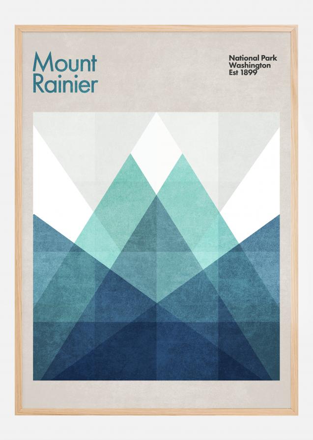 Bildverkstad Mount Rainier Poster