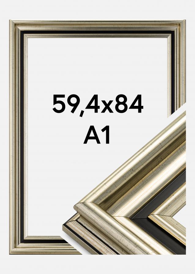 Ramverkstad Kader Gysinge Premium Zilver 59,4x84 cm (A1)