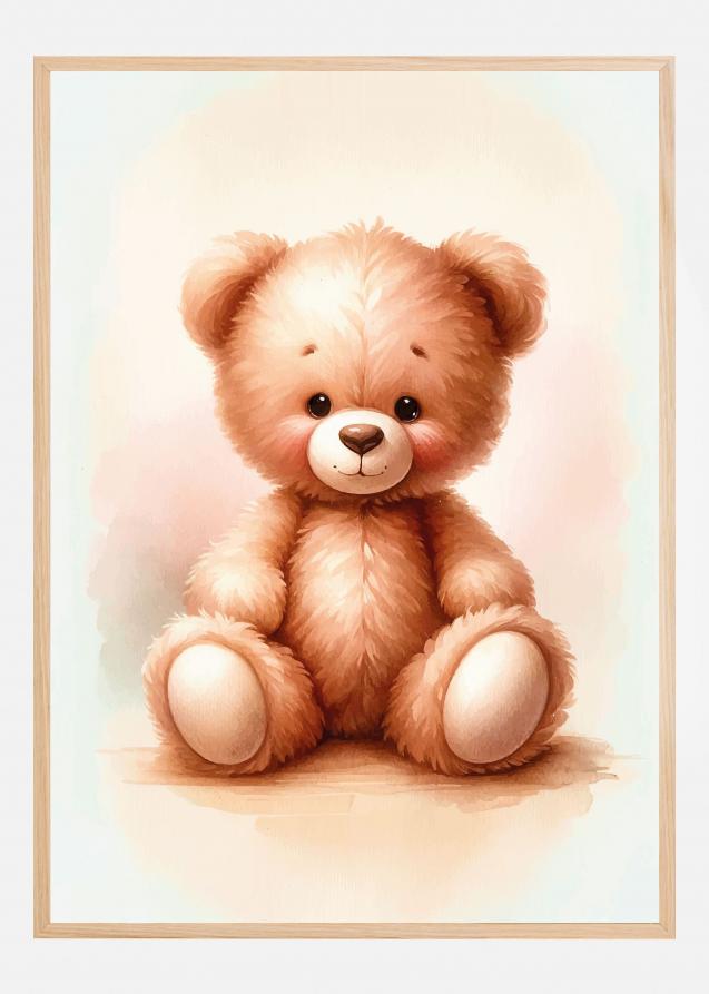 Bildverkstad Teddy bear Poster