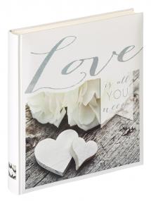 Walther Love is all you need - Fotoalbum - 28x30,5 cm (50 Witte pagina's / 25 bladen)