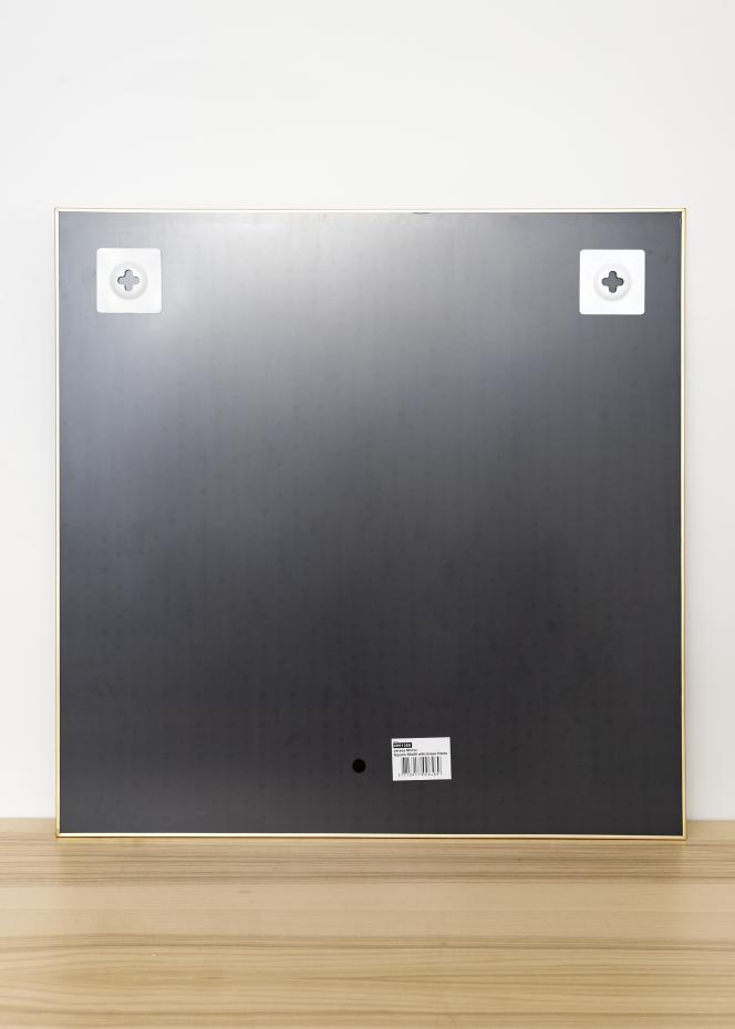 KAILA KAILA Square Mirror - Thin Brass 80x80 cm
