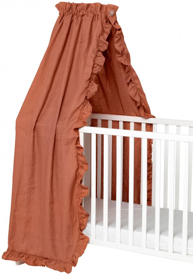 NG Baby Bedhemel Volang - Terracotta 155x230 cm