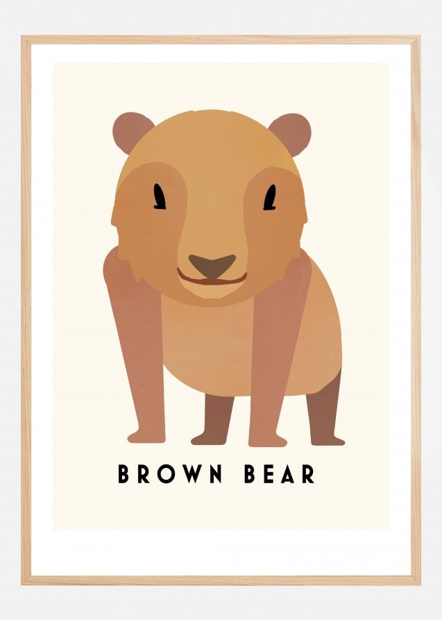Bildverkstad Bear Poster