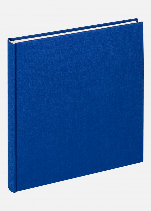 Walther Cloth Album Blauw - 22,5x24 cm (40 Witte zijden / 20 bladen)