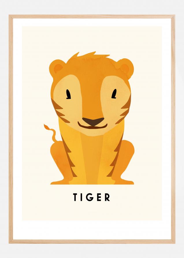Bildverkstad Tiger Poster