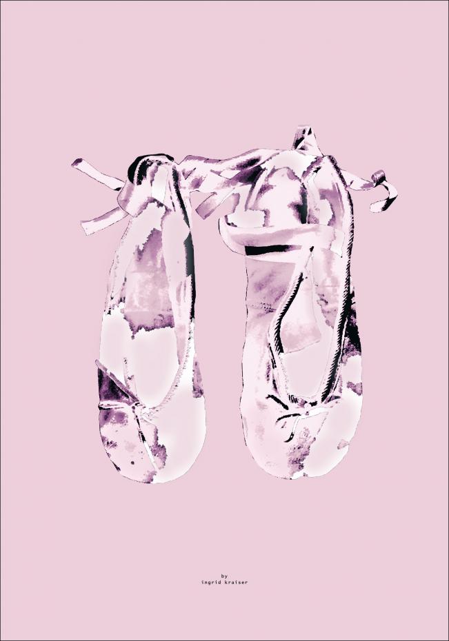 Bildverkstad Pink Ballet Poster