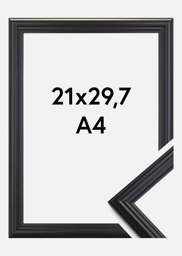 Galleri 1 Kader Siljan Acrylglas Zwart 21x29,7 cm (A4)