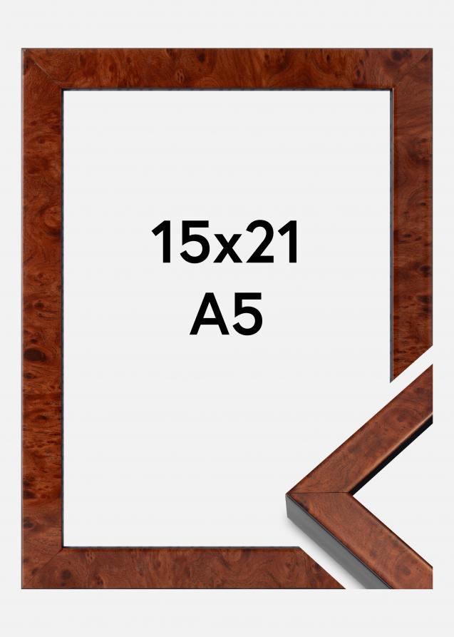 Mavanti Kader Hermes Acrylglas Burr Walnut 15x21 cm (A5)