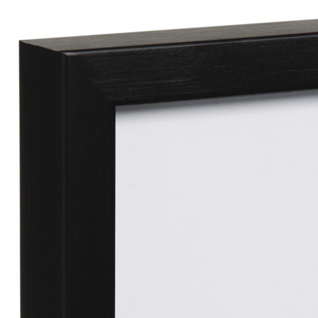 Ram med passepartou Kader Oslo Zwart 60x80 cm - Passe-partout Zwart 50x70 cm