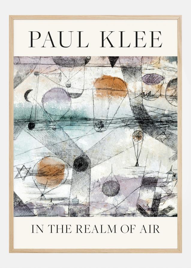 Bildverkstad Paul Klee - In the Realm of Air 1917 Poster