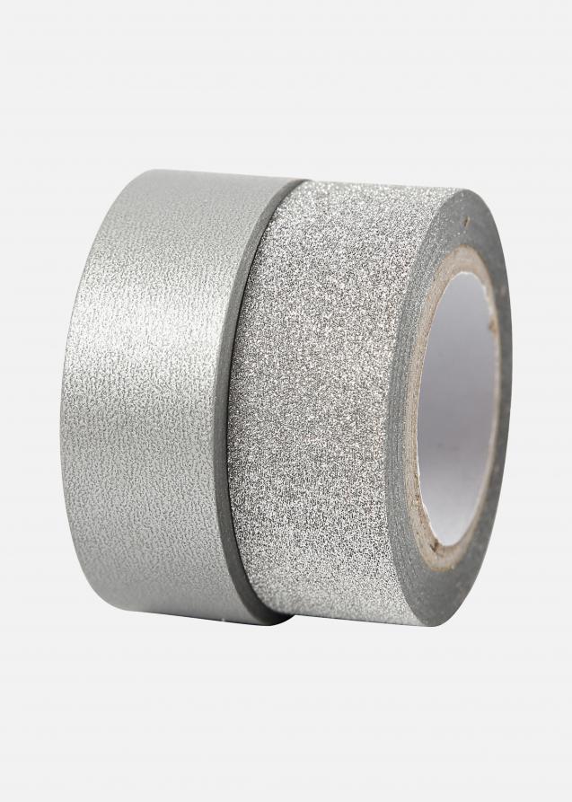 Creativ Company Washi Tape Zilver - 15 mm