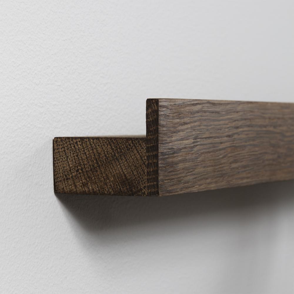 By Wirth Magnet Shelf Smoked Oak 60 cm