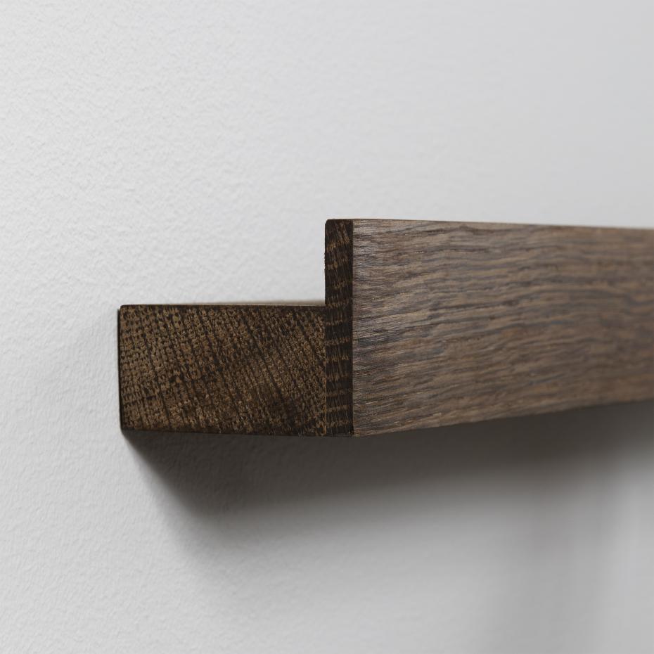By Wirth Magnet Shelf Smoked Oak 40 cm