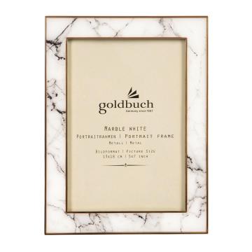 Goldbuch Kader Marble Wit 13x18 cm
