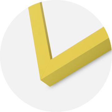 Jämtlands Ramfabrik Kader Selection Acrylglas Yellow 50x50 cm