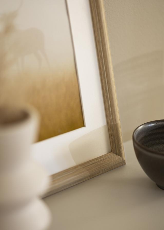 Jämtlands Ramfabrik Kader Västkusten Acrylglas Eik 35x35 cm