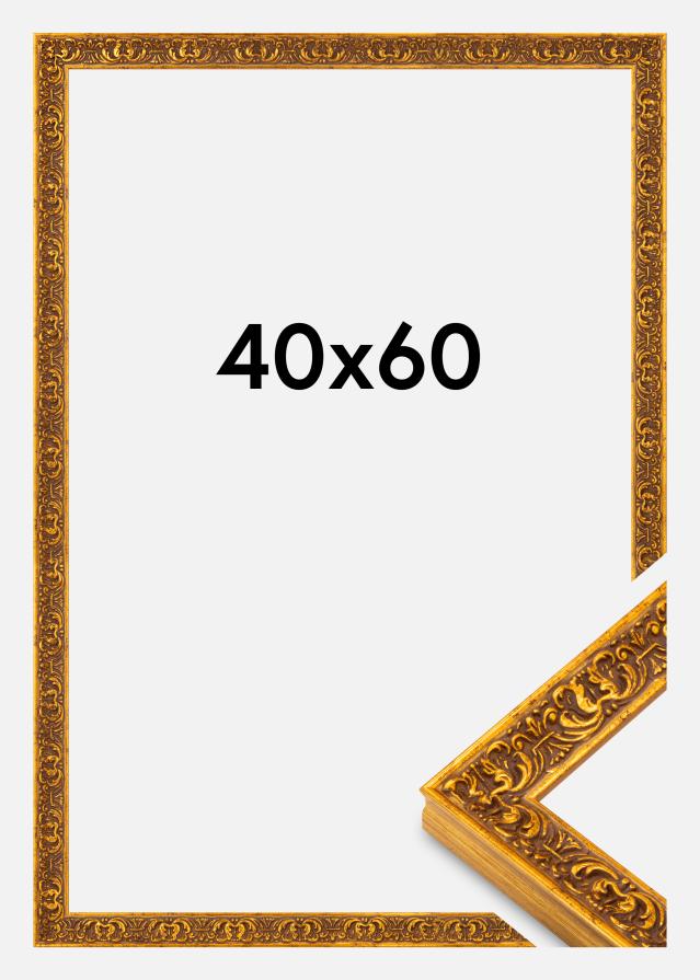 Ramverkstad Kader Amber Acrylglas Goud 40x60 cm
