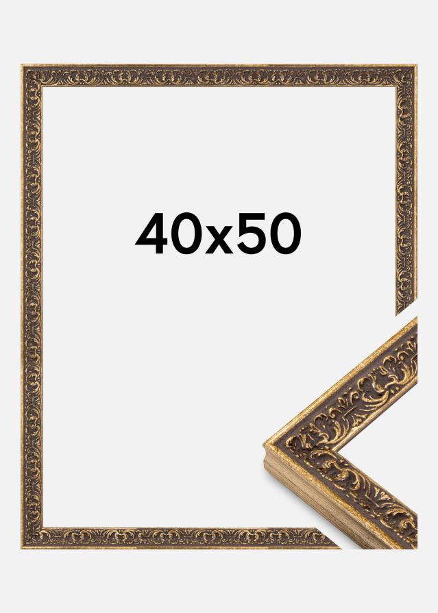 Jämtlands Ramfabrik Kader Amber Acrylglas Zilver 40x50 cm