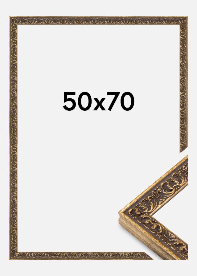 Jämtlands Ramfabrik Kader Amber Acrylglas Zilver 50x70 cm