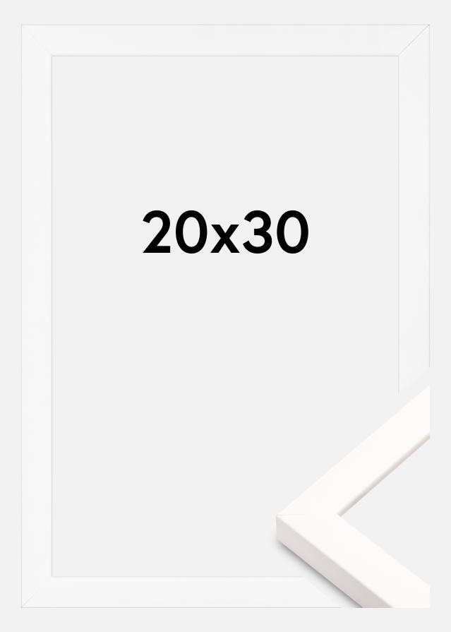 Jämtlands Ramfabrik Kader Brooke Acrylglas Wit 20x30 cm