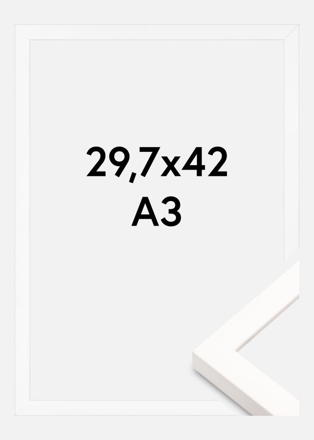 Jämtlands Ramfabrik Kader Brooke Acrylglas Wit 29,7x42 cm (A3)