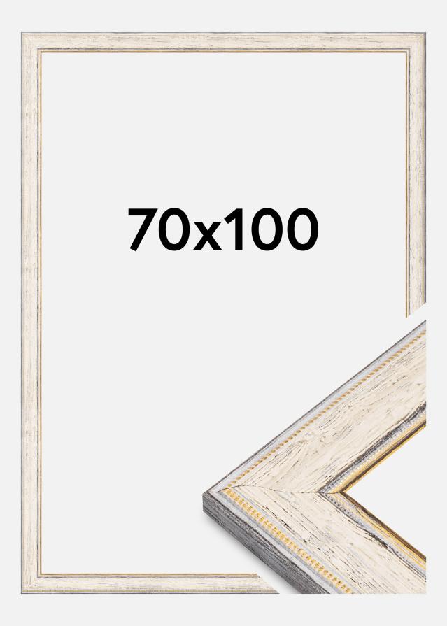 Jämtlands Ramfabrik Kader Fabriano Acrylglas Wit 70x100 cm