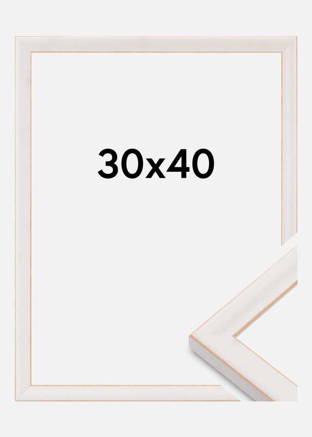 Jämtlands Ramfabrik Kader Marie Claire Acrylglas Wit 30x40 cm