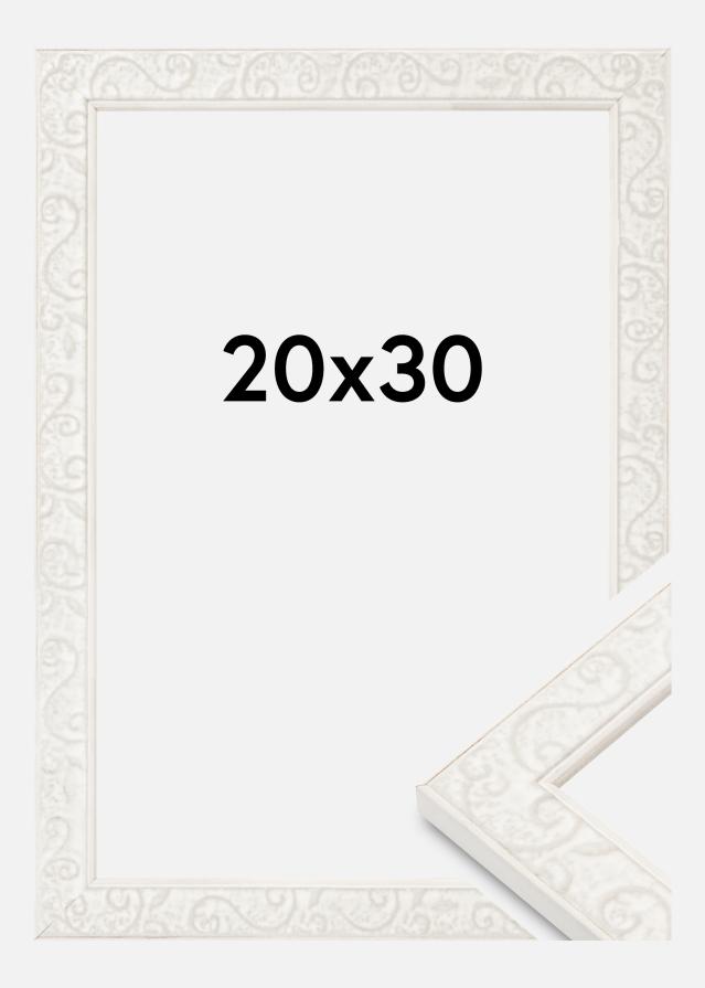 Jämtlands Ramfabrik Kader Milton Acrylglas Wit 20x30 cm