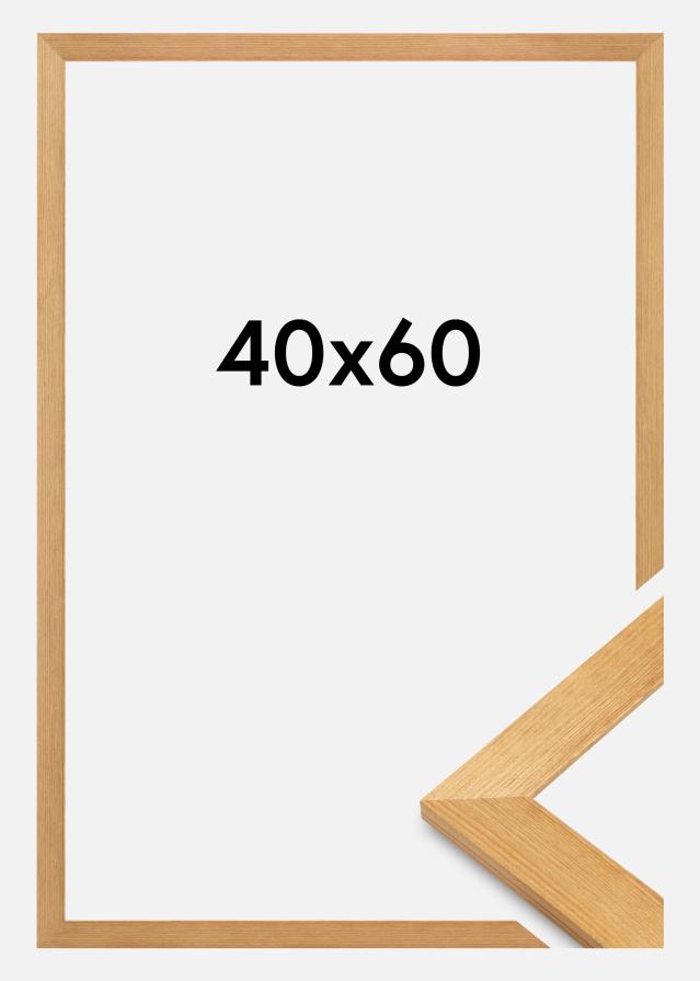 Jämtlands Ramfabrik Kader Sandra Acrylglas Eiken 40x60 cm