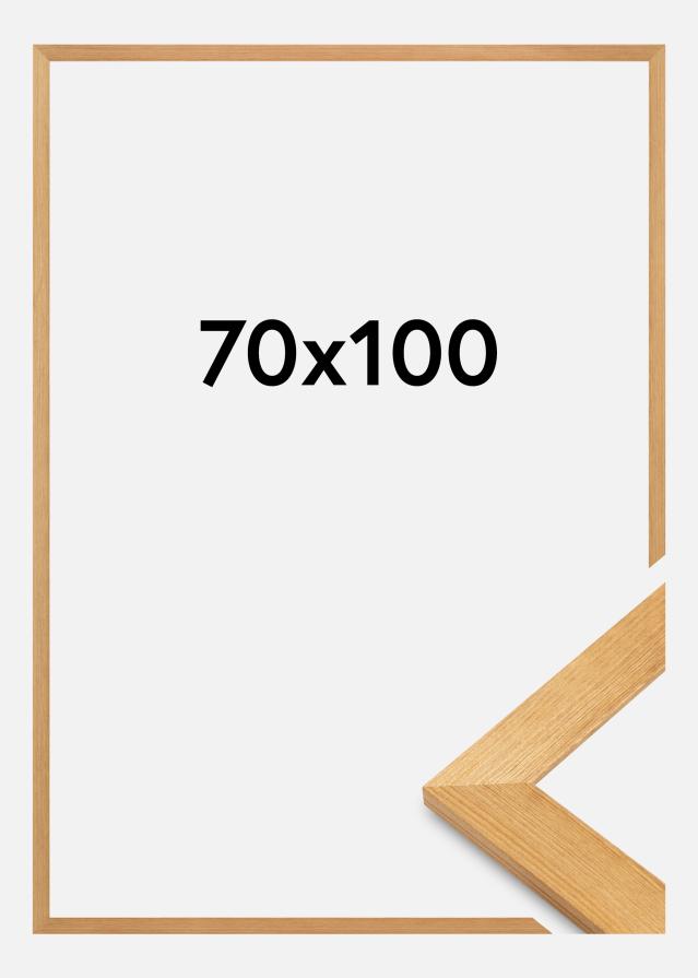 Jämtlands Ramfabrik Kader Sandra Acrylglas Eiken 70x100 cm