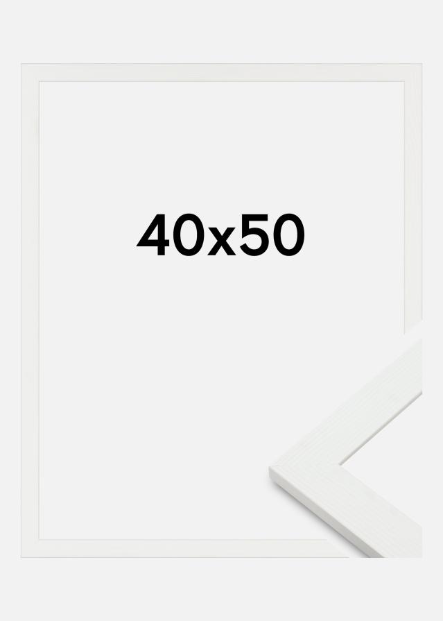 Jämtlands Ramfabrik Kader Sandra Acrylglas Wit 40x50 cm