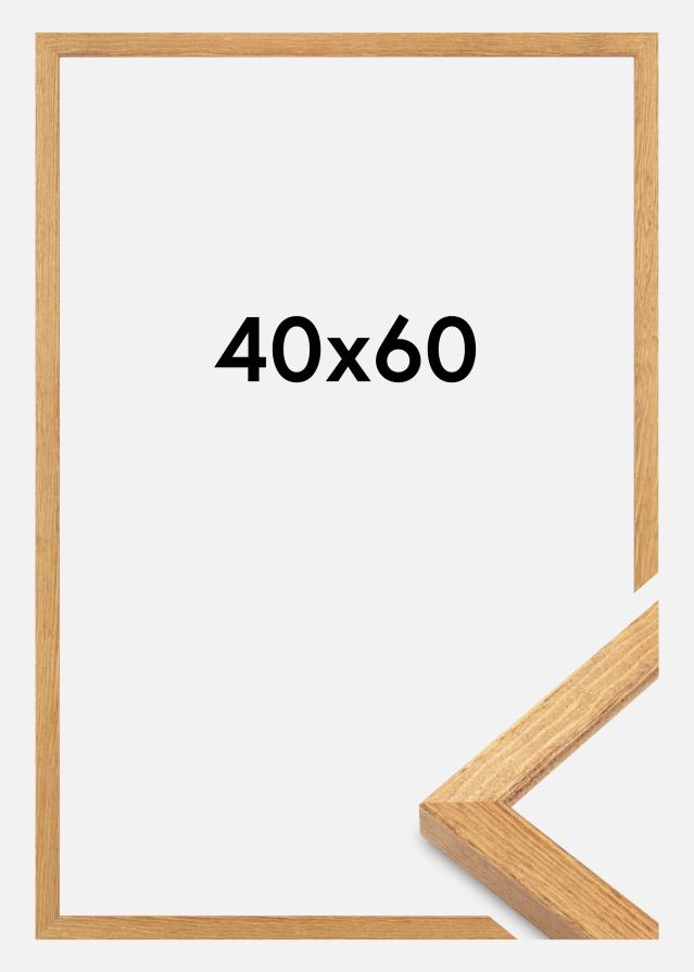 Jämtlands Ramfabrik Kader Tulipa Acrylglas Eiken 40x60 cm