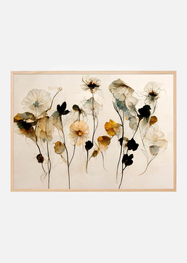 Bildverkstad Beautiful Dry Flowers Poster