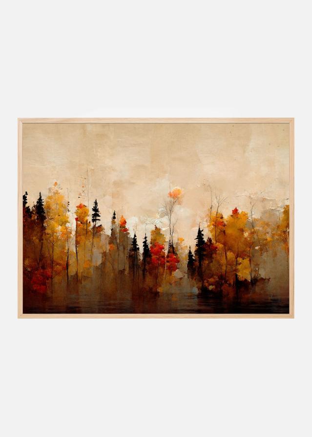 Bildverkstad A Forest In Autumn Poster