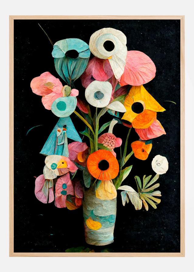 Bildverkstad Les Fleurs Poster