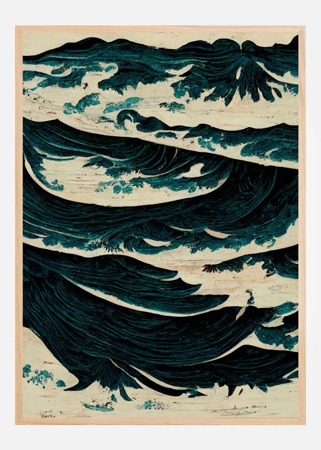 Bildverkstad Wild Sea Poster