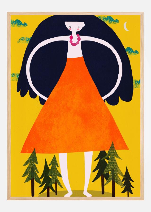 Bildverkstad Girant Girl Poster